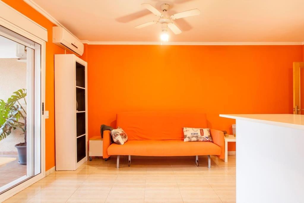 Elegante Apartamento Muy Cerca De La Playa Valencia Kültér fotó